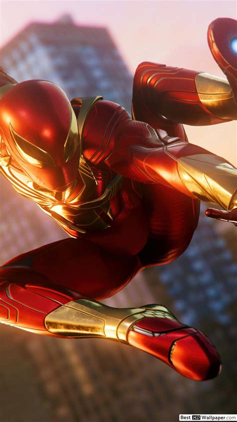 Iron Spider Suit Ps4 - 1080x1920 Wallpaper - teahub.io