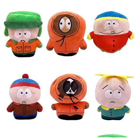 1 American Band South Park Stuffed Toy Cartoon Plush Doll Stan Kyle ...