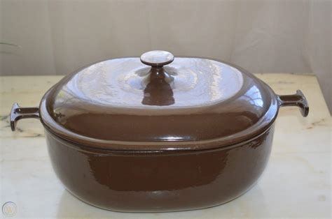 Le Creuset Dutch Oven La Mama Enzo Mari Cast Iron Casserole Baking