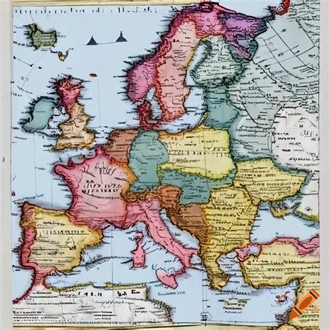 Political Map Of Western Europe