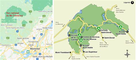 Parc National Du Mont Tremblant Randonnée Du Lac Poisson