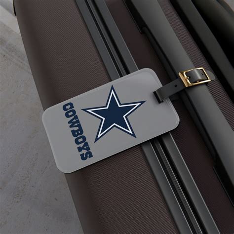 Cowboys Dallas Luggage Tag - Etsy