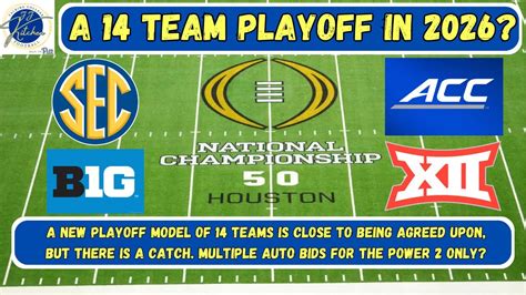 A 14 Team Playoff Why The Sec Big Ten Want More Teams In Than Other