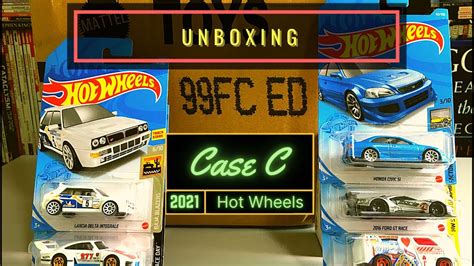 Unboxing Hot Wheels Case C 2021 YouTube