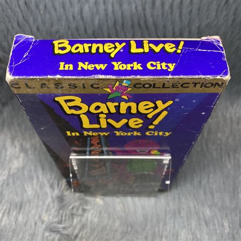 Barney Live In New York City Vhs Tape 1994 Grelly Usa