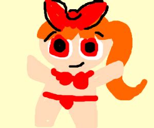 Blossom Powerpuff Girls In A Bikini Drawception