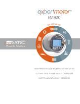 Analyseur Pour R Seau Lectrique Em Satec De Qualit D Nergie