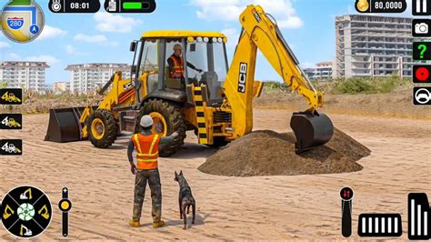 Backhoe Loader Jcb Simulator Truck Jcb Driving Open World Game