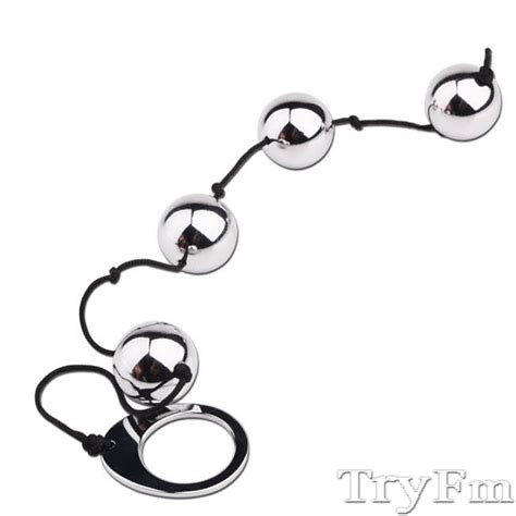 Metal Balls Heavy Metal Anal Beads TRYFM