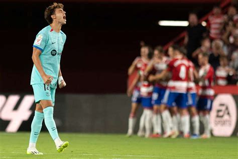 LaLiga Barcelona tropeça contra o Granada Atletico de Madrid vence a