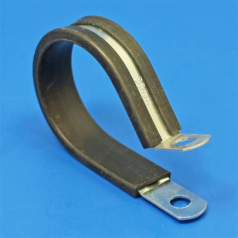 Zprpc Rubber Lined Steel P Clip For Mm Diameter Tube Rubber