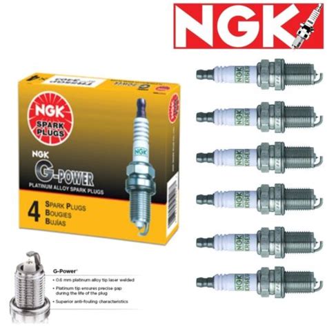 Pcs Ngk G Power Zfr Fgp Spark Plugs Honda Accord L V Ebay