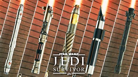 Legendary Sith Lightsabers You Need To See In Star Wars Jedi Survivor