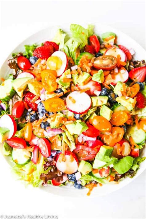 Ultimate Summer Salad Recipe Jeanettes Healthy Living