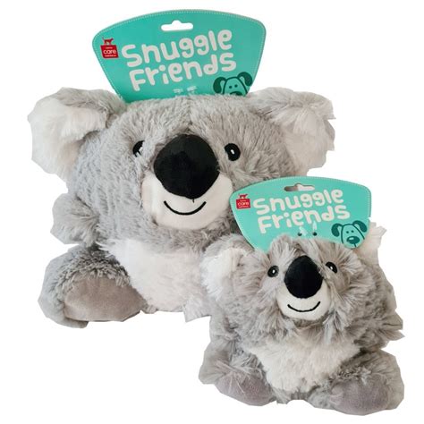 Snuggle Friends Koala Dog Toy Plush Dog Toys Pet Essentials