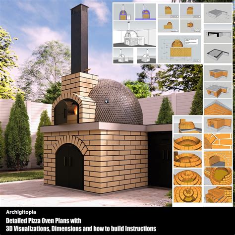 Pizza Oven Plan An Outdoor Pizza Oven Plan With Detailed Instructions