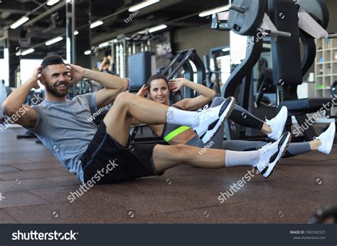 1 803 Hot Woman Man Gym Images Stock Photos Vectors Shutterstock