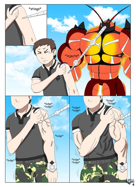 Muscle Growth Comic Buzzwoles Special Fluid 4 By Lordblacktiger666 On Deviantart