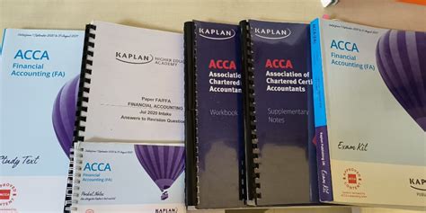 Acca FA Financial Accounting All Material Hobbies Toys Books