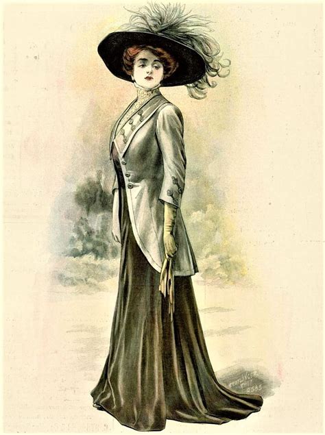 De Gracieuse 1909 Historical Fashion Edwardian Clothing Fashion