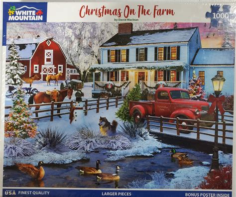 Puzzle Swaps Christmas On The Farm By David Maclean