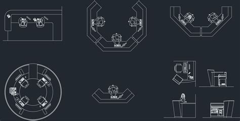 Reception Table Autocad Block At Donna Bolton Blog