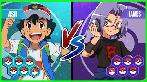 Pokemon Battle Pedia Ash Vs James Team Rocket Youtube