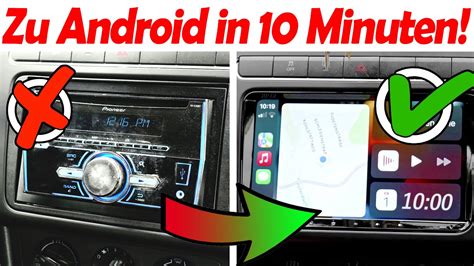 Din Radio In Minuten In Vw Polo Einbauen A Sure K Android Auto