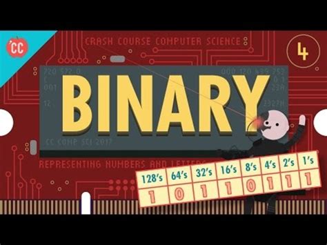 Representing Numbers And Letters With Binary Crash Course Computer