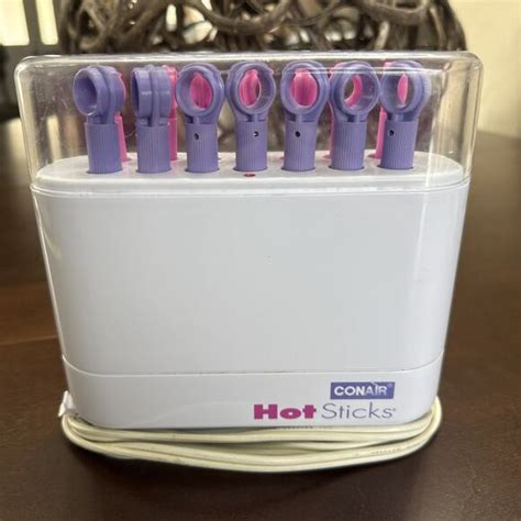 Conair Hair Conair Hot Sticks Hairsetter 4 Flexible Rollers Curlers