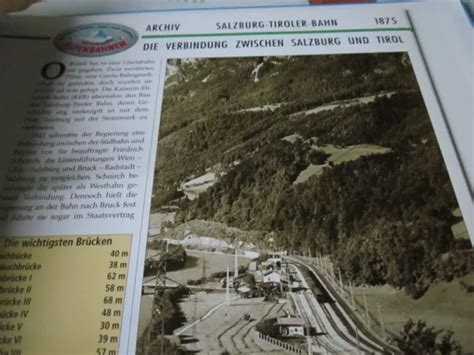 ALPENBAHNEN N ARCHIV Österreich Ungarn Salzburg Tiroler Bahn 1875