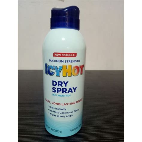 Icy Hot Maximum Strength Pain Relief Spray G Lazada PH