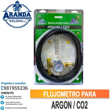 Flujometro Victor Para Argon Aranda Welding Premium Welding Products