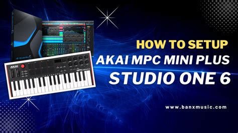 How To Setup Akai MPK Mini Plus In Studio One 6 YouTube