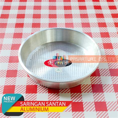 Jual Saringan Santan Aluminium Jawa Maspion 18 20 22 24 Untuk Saring Kelapa Mie Ayakan