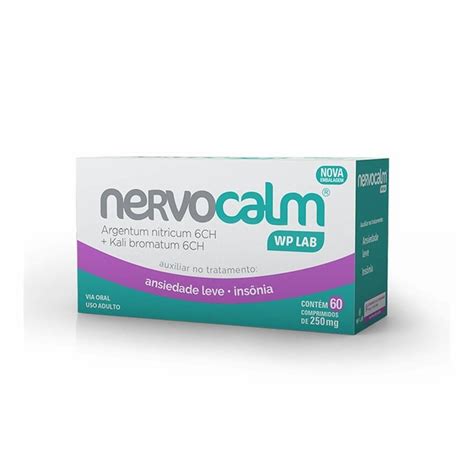 Nervocalm 250mg 60 Comprimidos PanVel Farmácias