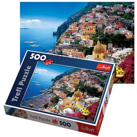 Trefl 500 Piece Adult Large Positano Italy View Landscape Wall Jigsaw