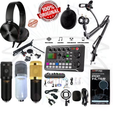 Jual Promo Paket Super Lengkap Alat Rekaman Karaoke Cover Lagu Live