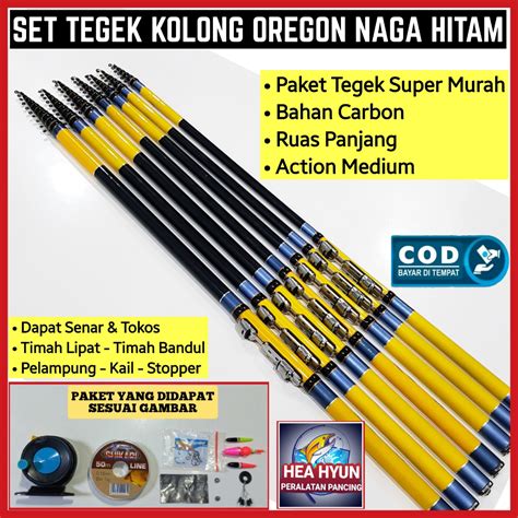 Jual SET JORAN TEGEK KOLONG OREGON NAGA HITAM 360 450 540 630 RING