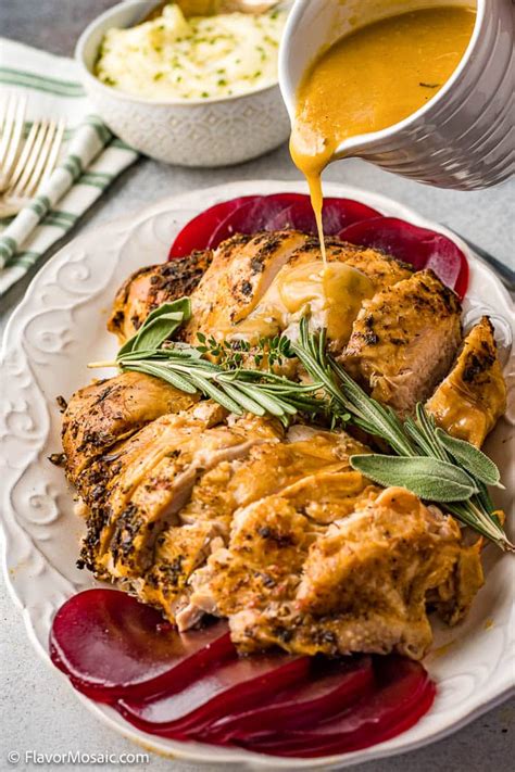 Instant Pot Turkey Breast And Gravy Flavor Mosaic