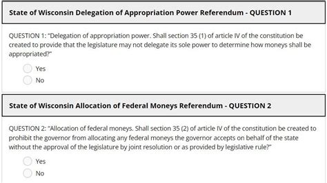 Wisconsin Primary Election 2024 Includes Referendum Questions