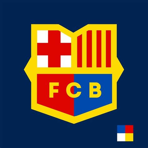 Fc Barcelona crest redesign : r/SoccerDesign