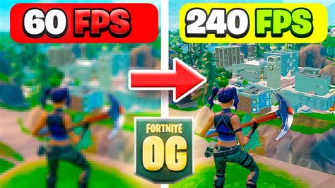 La MEJOR CONFIGURACION De FORTNITE OG Aumentar FPS Reducir Input Lag