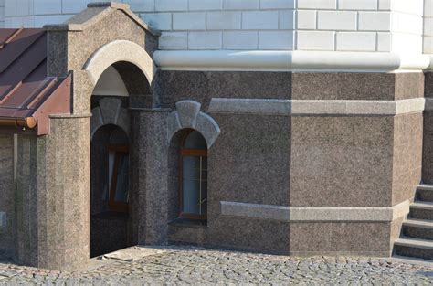 Панели из мраморной крошки для фасада - 38 фото