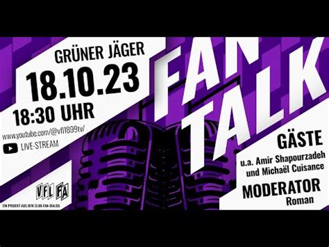 Vfl Osnabr Ck Fantalk Live Aus Dem Gr Nen J Ger Youtube