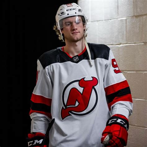 Dawson Mercer In 2024 New Jersey Devils Jersey Devil Mercer