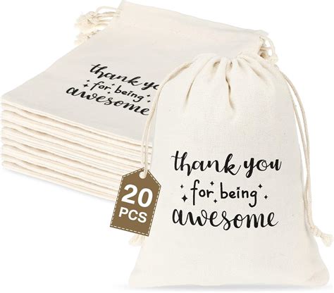 Amazon Fumete 20 Pcs Gift Drawstring Bags For Employee Coworker