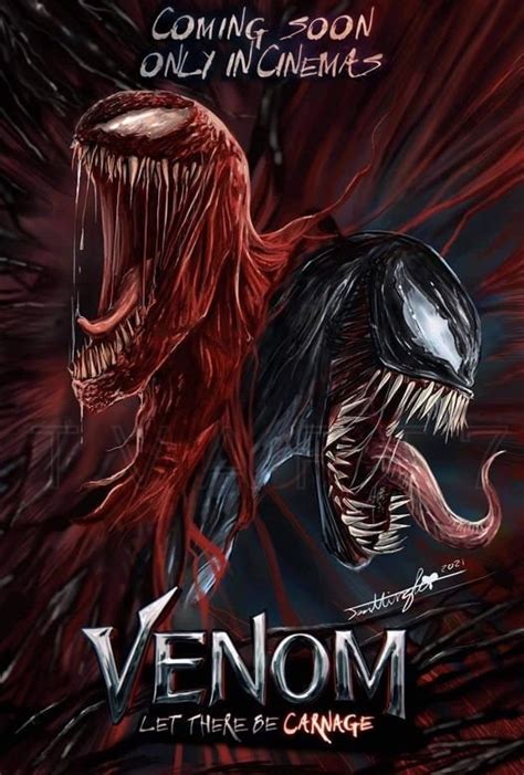 Venom Let There Be Carnage Movie Poster Digital Print - Etsy Singapore