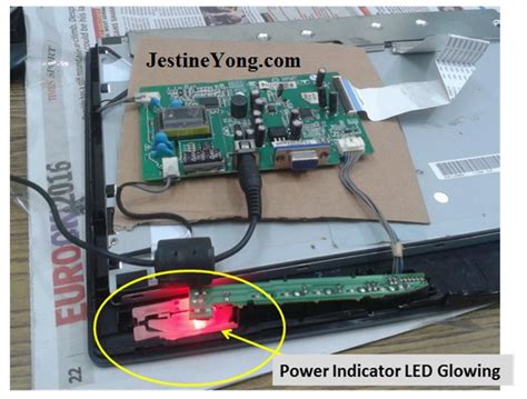 How To Repair LG LCD Monitor- No Display With Good Power Output Voltage ...