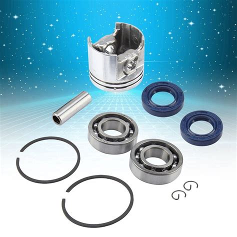 37mm Piston Rings Bearing Oil Seal Kit Fit For 017 MS170 AU SL EBay